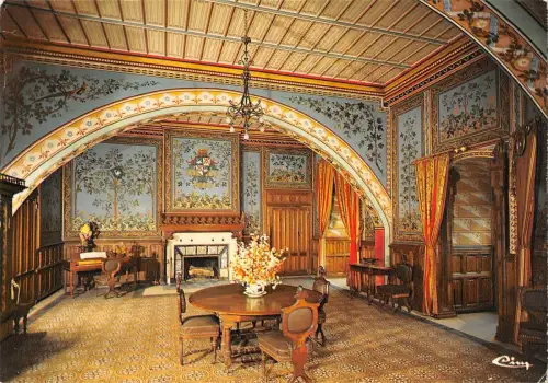 BT10128 la salle du ont levis le chateau de roquetaillade Mazeres France