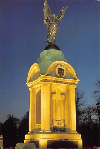 BR92343 basingstoke the war memorial by night uk