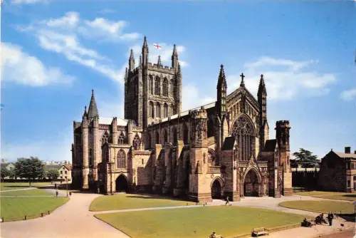 BR92284 the cathedral hereford uk