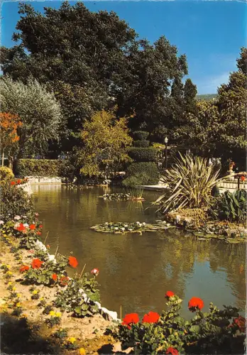 BT10317 Cote d azur jardin provencal fleuri Frankreich