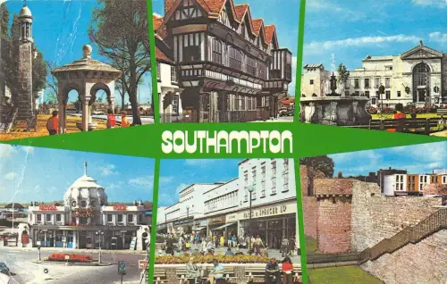 BR78053 Southampton UK 14x9cm