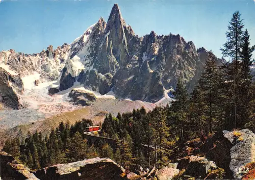 BF708 Le chemin de fer du montenvers Chamonix mont blanc Frankreich