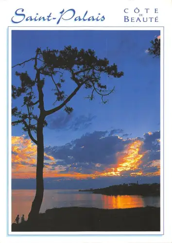 BT4784 Soir d ete saint palais sur mer France