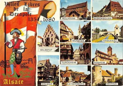 BT9615 alsace la ligue des 10 villes libres France
