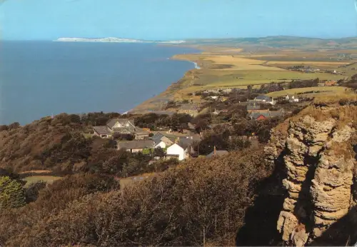 B100157 die Südküste der Insel Wight UK