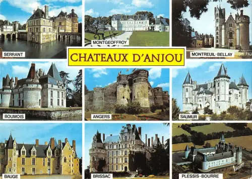 BT9748 L anjou ses chateaux serranyt France