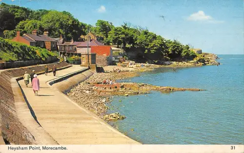 B101319 heysham point morecambe uk 14x9cm