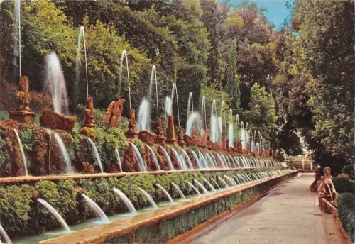 BT0967 Tivoli villa d Este cento Fontane Italien