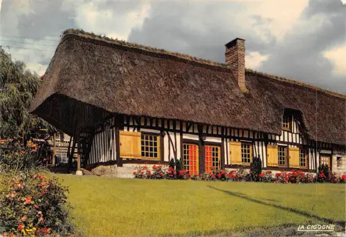 BF772 chaumiere normande france