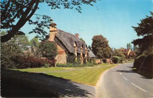 BR66265 Reetdachhaus Chipping Campden UK 14x9cm
