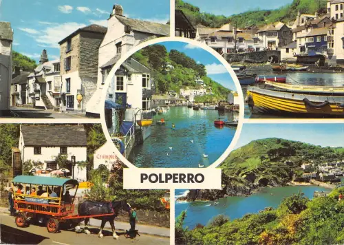 B102428 polperro cornwall uk