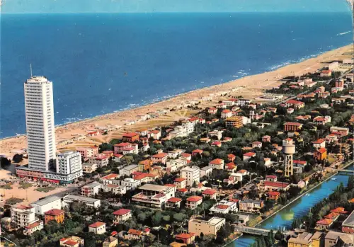 BT0394 Cesenatico Panorama Dall Aereo Italien