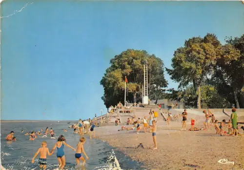 BR25124 St Balery Sur Somme la plage des Bains de la ville Frankreich