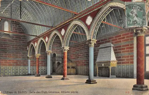 BF7597 chateau de blois salle des etats generaux france Frankreich