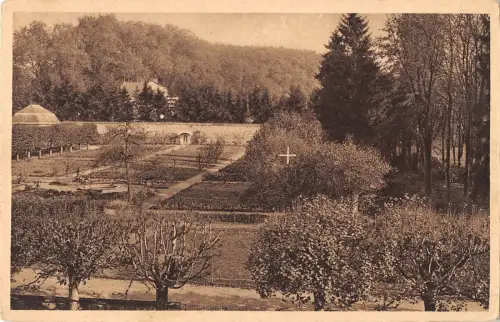 BF8378 jardin du monastere de la visita paray le monial france Frankreich