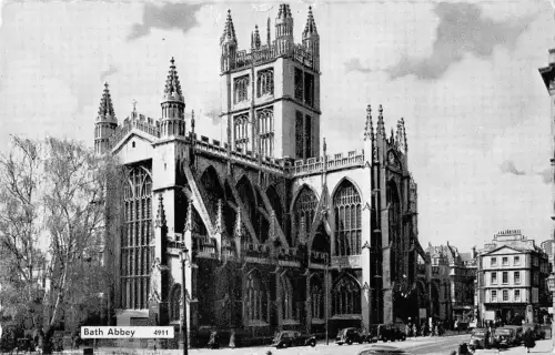 BR66484 Bath Abbey UK 14x9cm