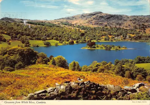 BR82339 grasmere from white moss cumbria uk
