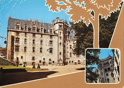BT10767 Nantes le cahteau des ducs Frankreich