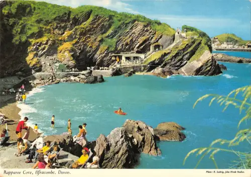 BR91428 rapparee cove ilfracombe devon uk