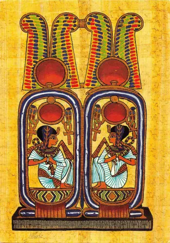 BT11676 schönes Goldgehäuse gehören Tutanchamun Ägypten