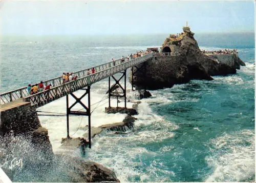 BT10176 Biarritz le rocher de la voerge Frankreich