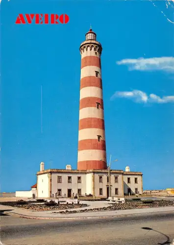 BR56327 Aveiro farol de costa nova Phare Leuchtturm