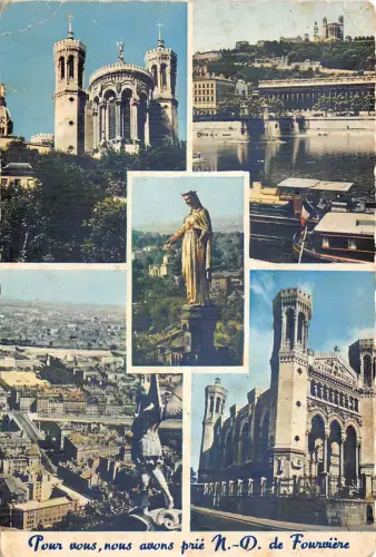 BR30934 Notre dame de Fourviere Lyon Frankreich