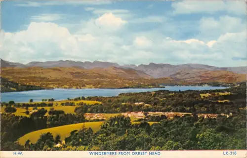 B104110 Windermere von orrest head uk