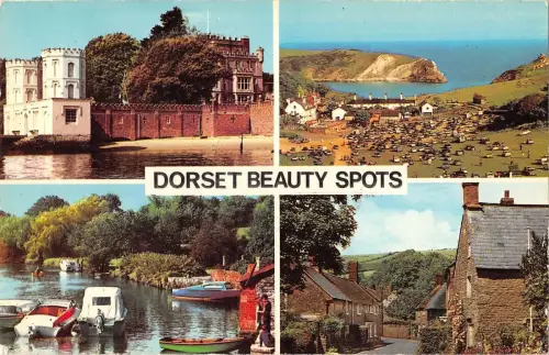 B103749 Dorset Beauty Spots Brownsea Island Lulworth Cove UK