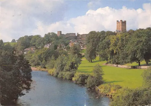 B97267 richmond and the river swale uk