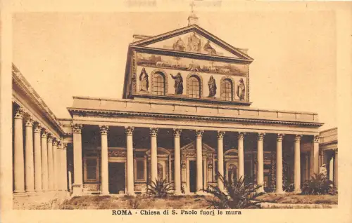 Br34140 Roma Chiesta di s. Paolo Italy