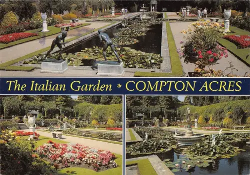 BR76167 the italian garden compton acres poole swanage dorset uk