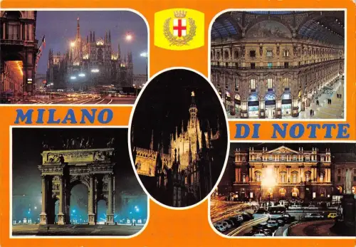 BT1354 milano di notte italy