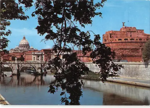 BT1556 roma ponte e castel s angelo italy