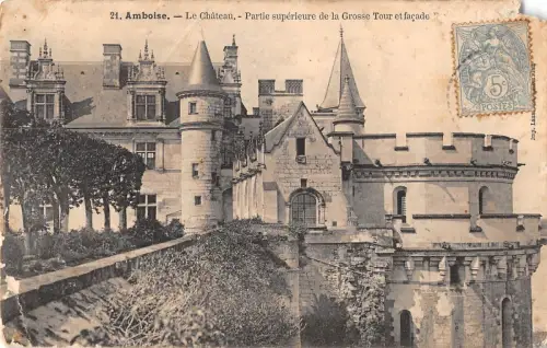 BF8004 amboise le chateau partie superieure de la gross france Frankreich