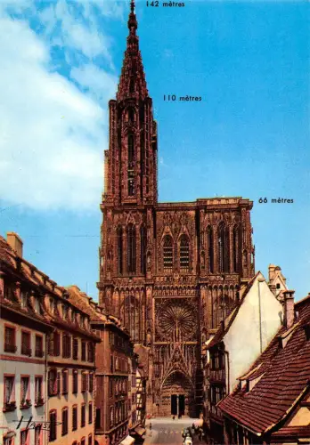BT8530 Strasbourg la cathedrale France
