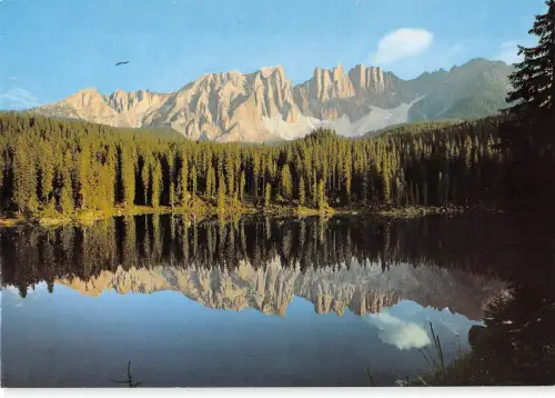 BT1053 dolomiti lago di carezzo latemar italy