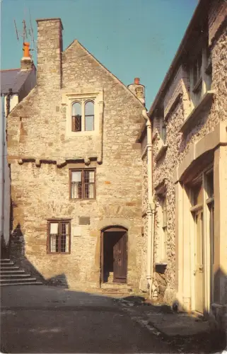 BR66568 tenby the tudor merchant s house wales 14x9cm