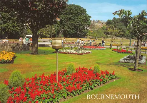 BR75535 Central Gardens Bournemouth UK