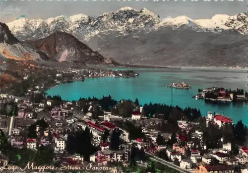 BT089 Lago maggiore stresa Panorama Italien