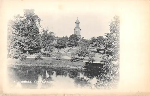 uk24398 the dingle shrewsbury real photo uk