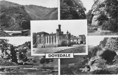 uk18581 dovedale real photo uk