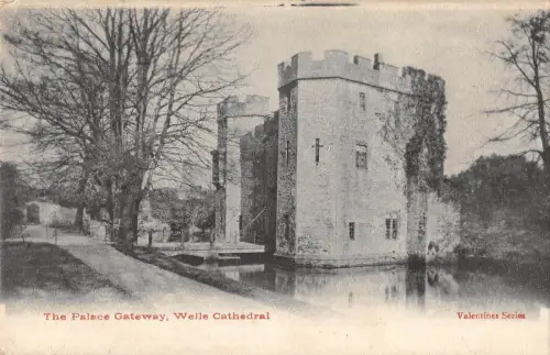 BR67958 the palace gateway wells cathedral uk