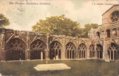 uk26245 the cloisters canterbury cathedral uk