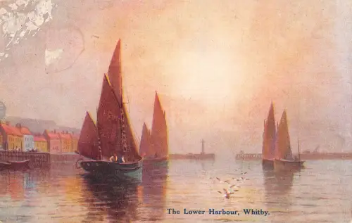 uk24342 lower harbour whitby uk