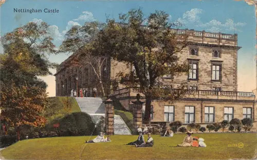 uk2997 nottingham castle uk