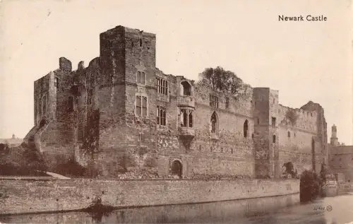 uk23673 newark castle real photo uk