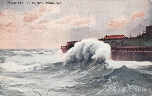 uk20567 windly morning margate uk