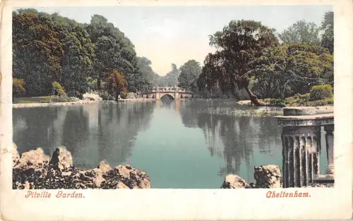 uk25883 pittville garden cheltenham uk