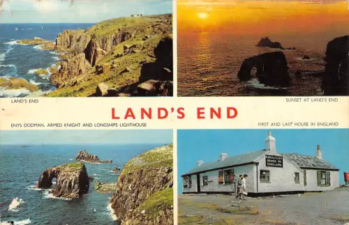 B101116 land s end uk 14x9cm